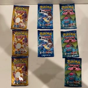 Pokémon evolutions packs